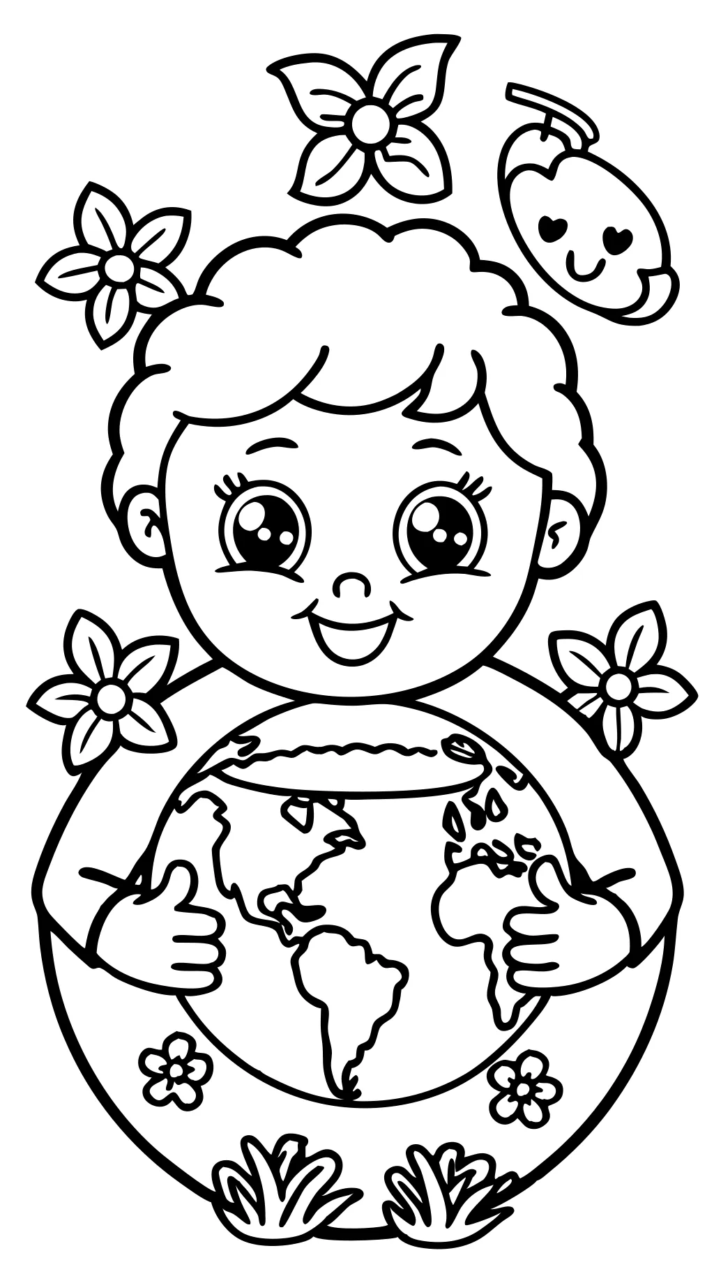 earth day coloring pages printable